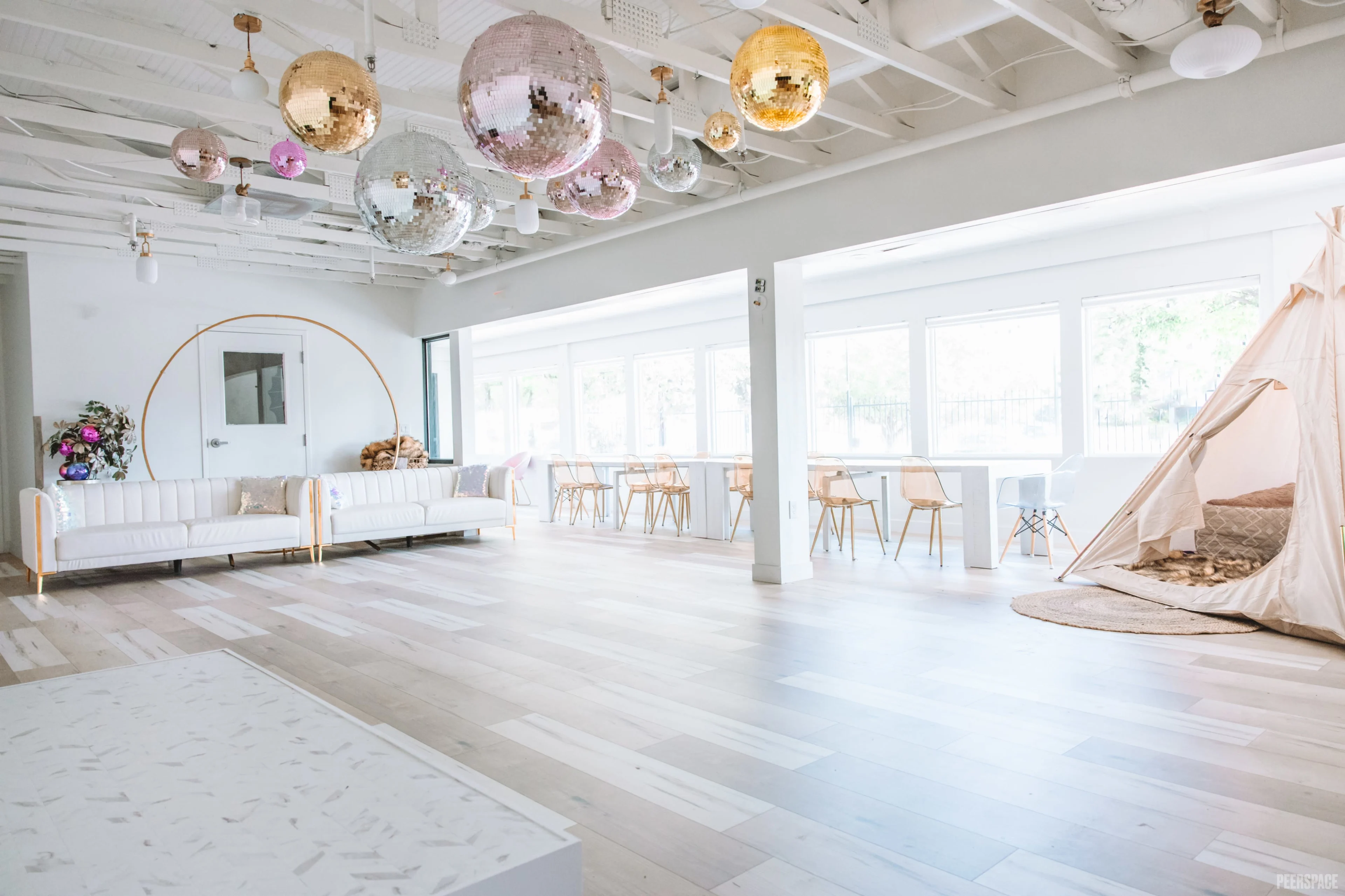 Let Yourself Bloom event space